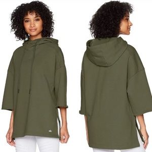 Alo Yoga Falls Short Sleeve Pullover Hoodie